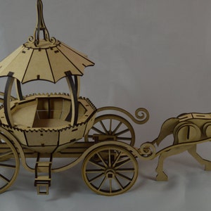 Princess Carriage 3D Puzzle/Model