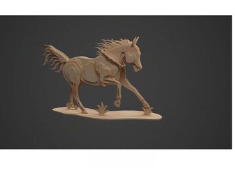 Horse (1) Model 3D Puzzle/Model