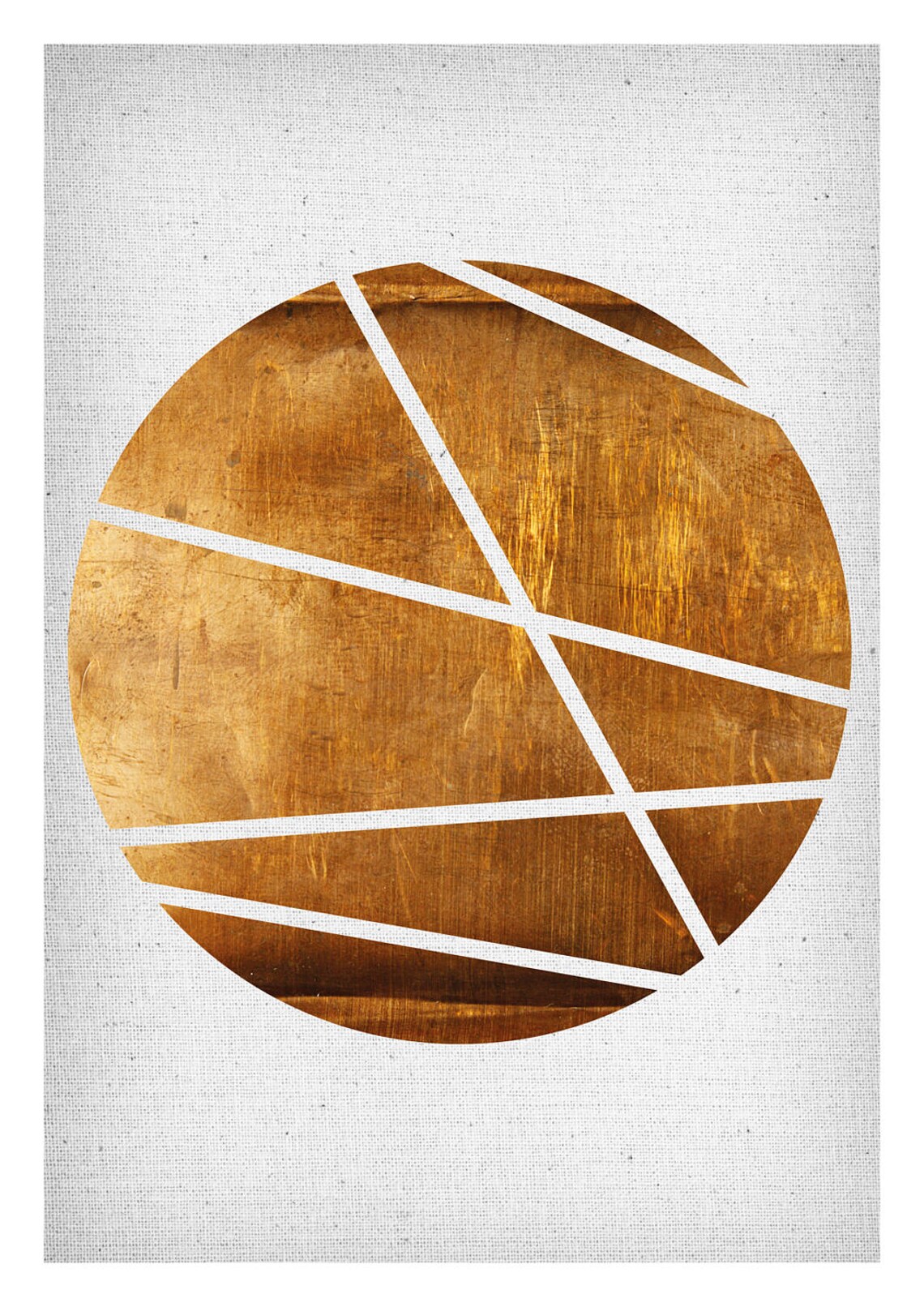 Copper Wall Art Copper Print Copper Circle Art Copper - Etsy