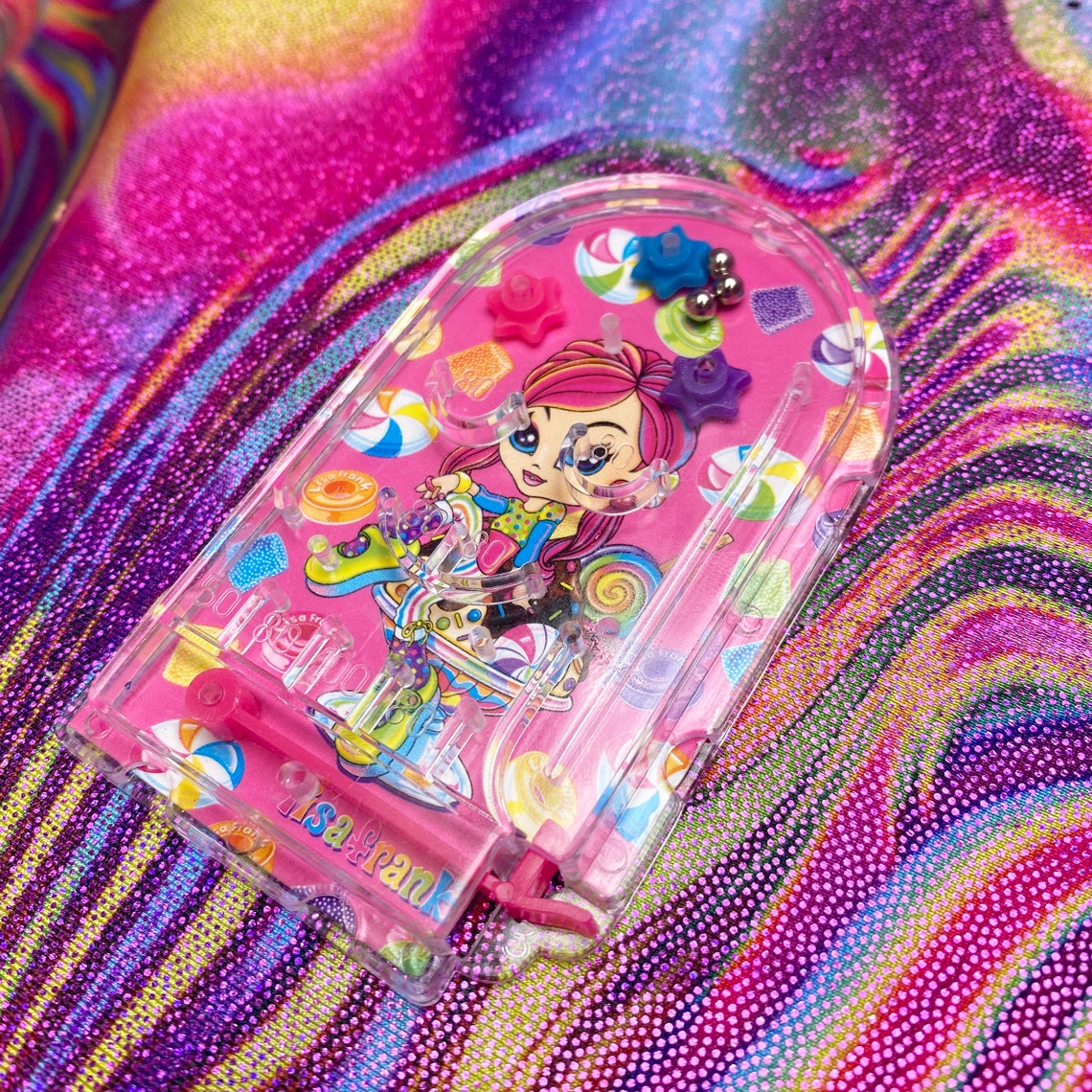 Lisa Frank Nostalgic Maze Toy Girl With Candy Lisa Etsy