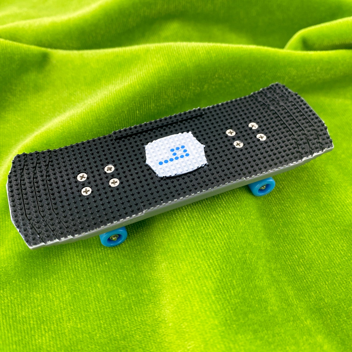 Braille Skateboarding Fingerboard Building Block Brick Board Etsy