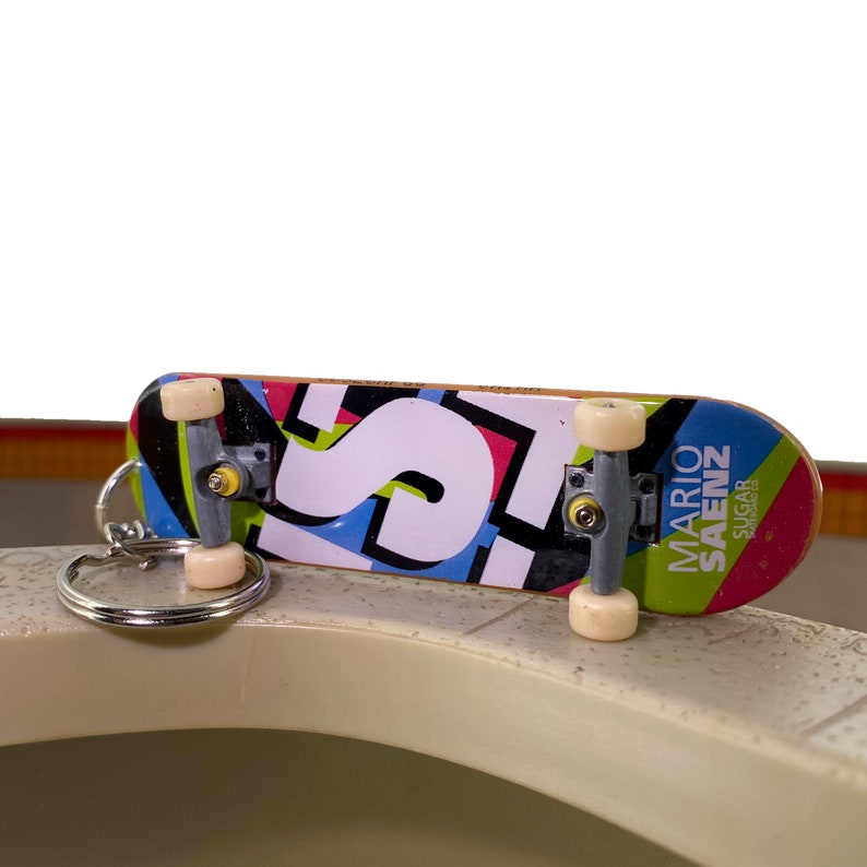 Fingerboard Keychain / Skateboard Keychains /finger Board Tech Etsy