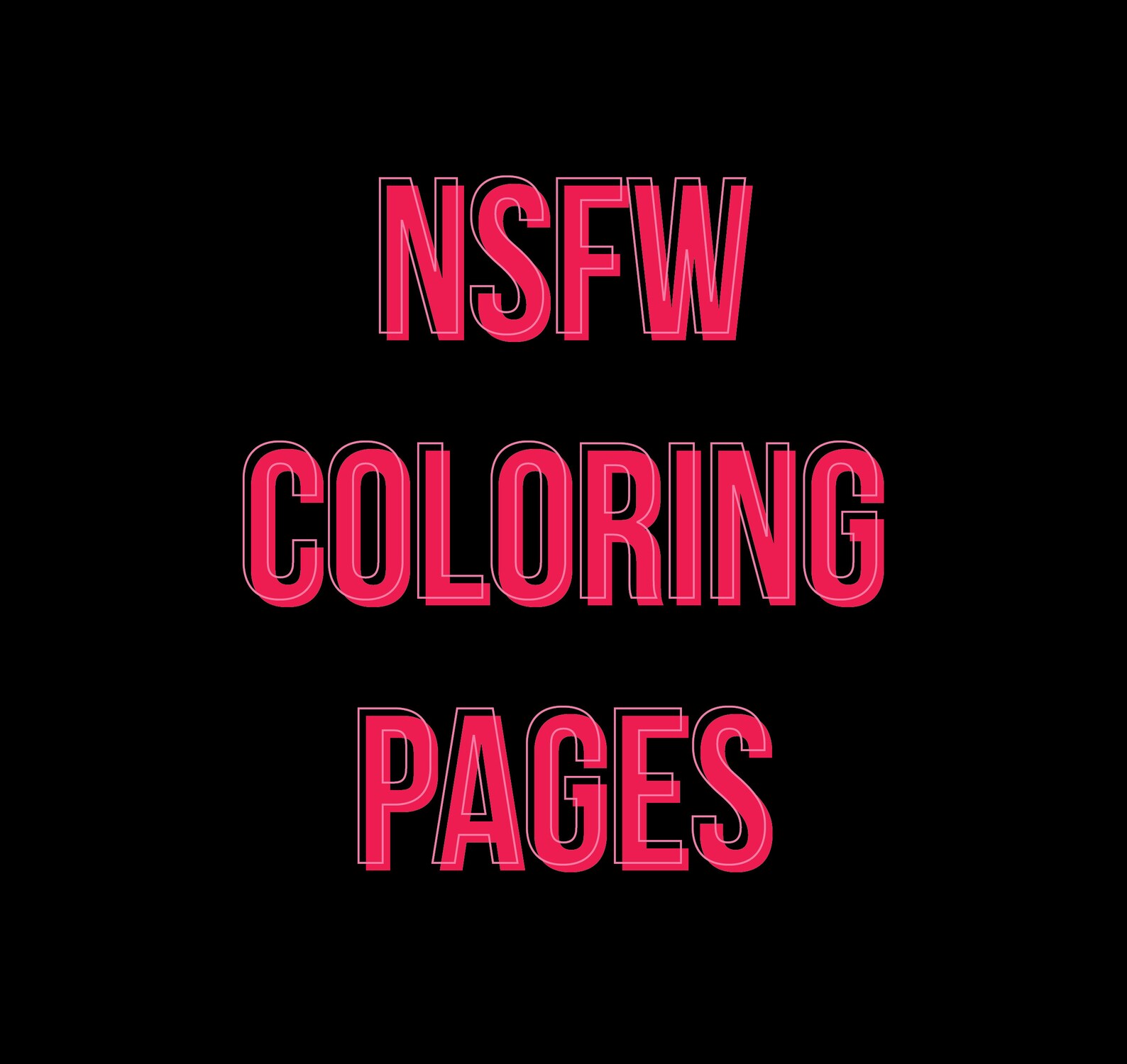 NSFW Adult Coloring Pages Kinky Coloring Book Downloadable Etsy