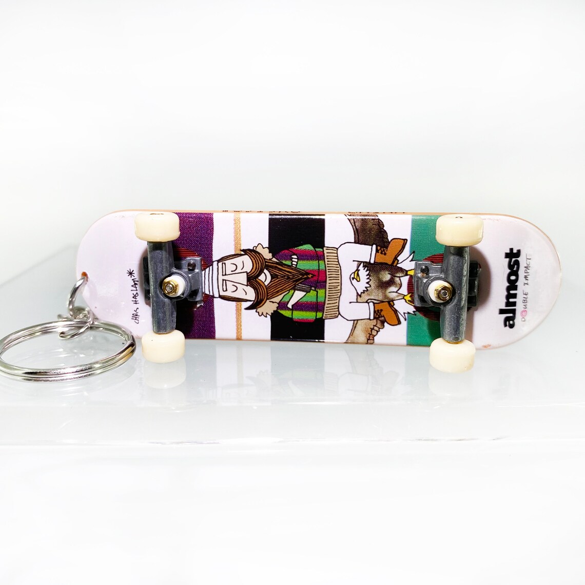 FingerBoard Keychain / Skateboard Keychains /Finger Board Tech Etsy