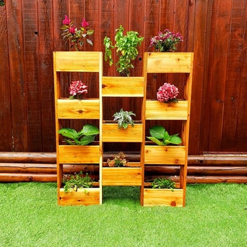 Vertical Garden Planter Build Plans Woodworking Plans Etsy Canada