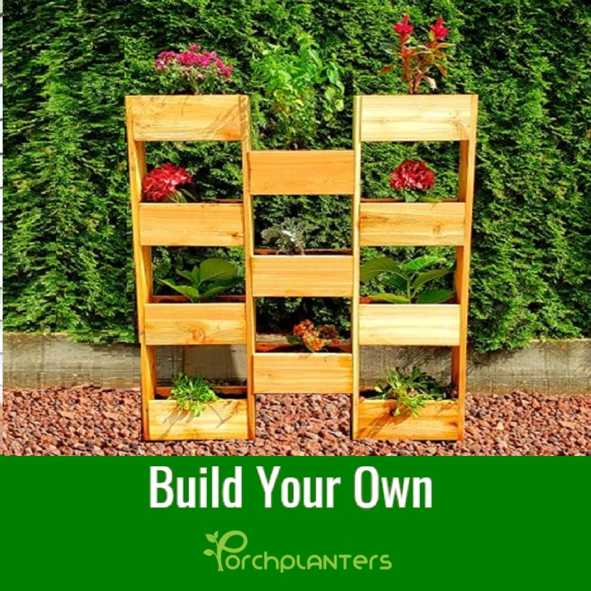Vertical Garden Planter Build Plans Woodworking Plans Etsy Canada