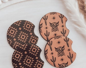 Wild West Car Coasters: Add a Dash of Western Charm to Your Ride!