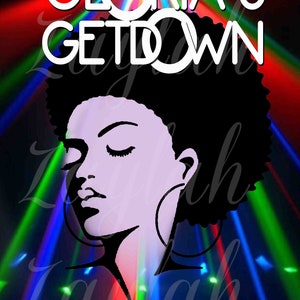 70s Soul Train Disco Dance Party 16 x 24 POSTER 60&#39;s 70&#39;s Party Birthday Invite The Get Down personalised disco ball invitation