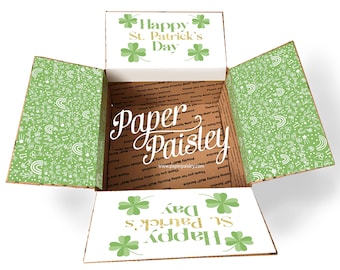 Care Package Sticker Kit - Happy St. Patrick's Day/Military Care Package/Missionary Care package/Deployment/Shipping Box/Shipping Label/