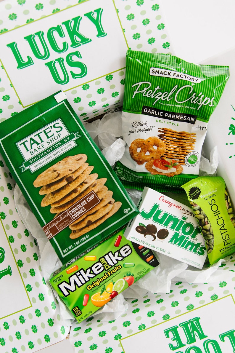 Lucky Me Care Package Sticker Kit Lucky Usst patrick/'s daymilitarydeploymentmissionarydecorated box flapsldrstickerbox Lucky You