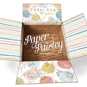 Kit de adesivos para pacote de cuidados – Pensando em você/implantação/militar/ldr/casal de longa distância/faculdade/presente/abas decoradas/namorado/namorada