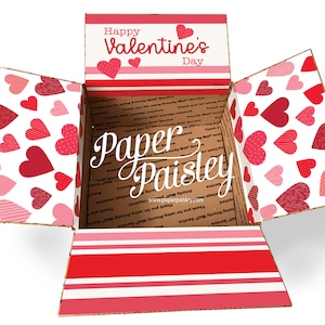 Kit d'autocollants pour soins - Joyeuse Saint-Valentin/Trousse de soins militaires/Trousse de soins pour les missionnaires/Déploiement/Coffret cadeau Saint-Valentin/Amour
