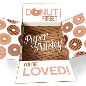 Care Package Sticker Kit - Donut Forget You're Loved/Military Care Package/Missionary Care Package/Deployment Care Package/Love Care Package