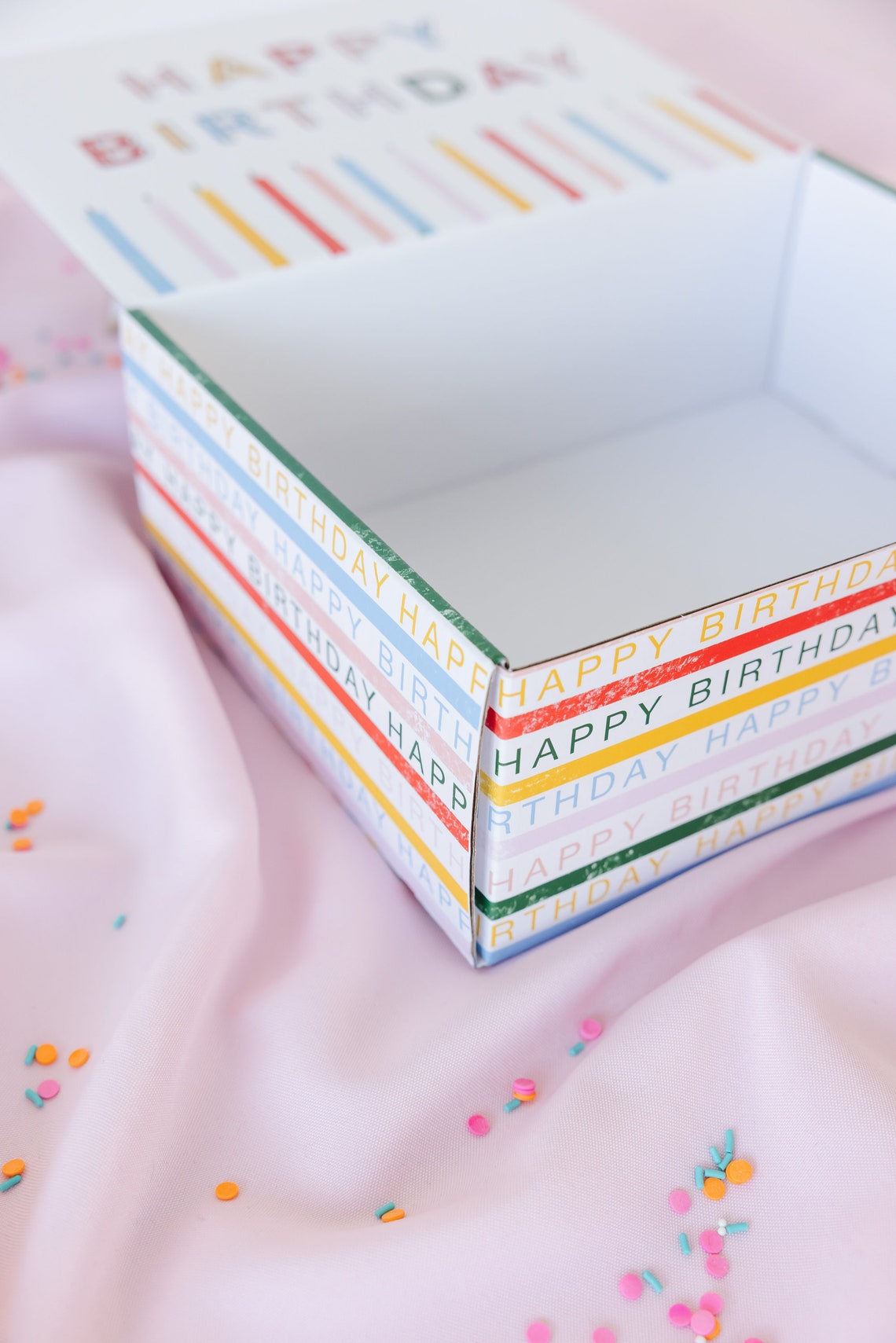 Shipping Box Happy Birthday/gift/present/mailers/care Etsy