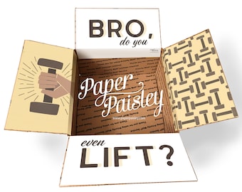 Kit d&#39;autocollants Care Package - Do You Even Lift, Bro ?/Care Package Kit/Care Package Flaps/Deployment/Missionary/Military/Height Lifting/Box Flap