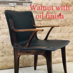 Custom dining chair EMI Dining chairs Family Breakfast Custom chairs Wood chairs image 3