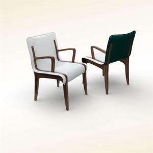 CocoLina Dining Chair: Custom Modern Wood Chair image 2