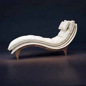 Custom, Comfortable and Modern Emi Chaise Lounge,