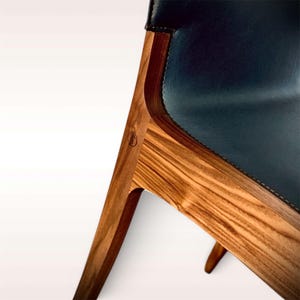 Custom Bar stools -Counter stools - Handmade Emi Slim low back image 11