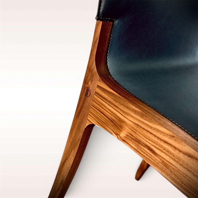 Custom Bar stools -Counter stools - Handmade Emi Slim low back image 11