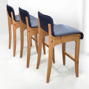 Handmade Bar stool - Custom stool - Counter stools - Modern Barstool - “EmiLu” bild 5