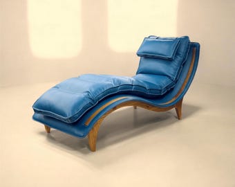 Custom, Comfortable and Modern Emi Chaise Lounge,