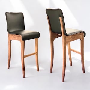 Handmade Bar stool - Custom stool - Counter stools - Modern Barstool - “EmiLu” bild 3