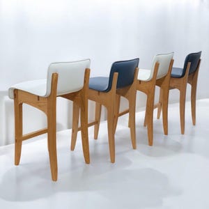 Handmade Bar stool - Custom stool - Counter stools - Modern Barstool - “EmiLu” bild 4