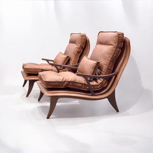Custom Armchair, Handmade Lounge Chair EMI image 1
