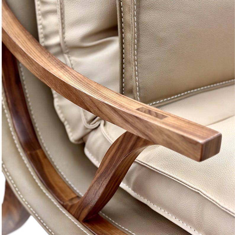Custom Armchair, Handmade Lounge Chair EMI image 9