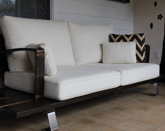 Victoyan Sofa, Indoor or Outdoor modern couch.