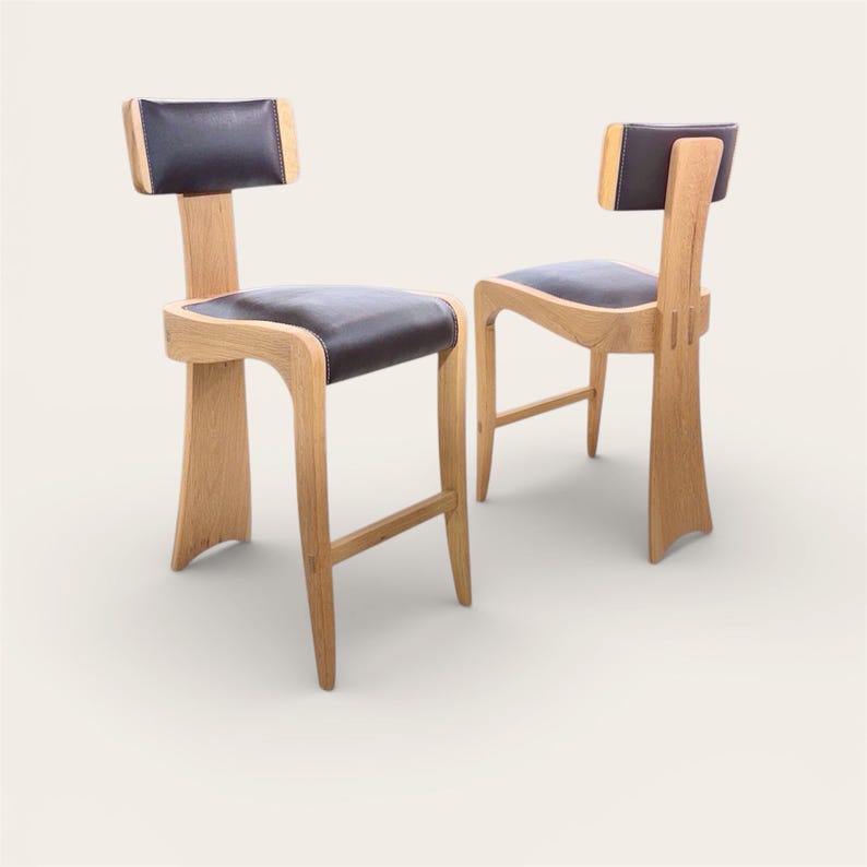 Bar stools - Counter stools - Mid Century stool - INE BIANCHE 画像 6