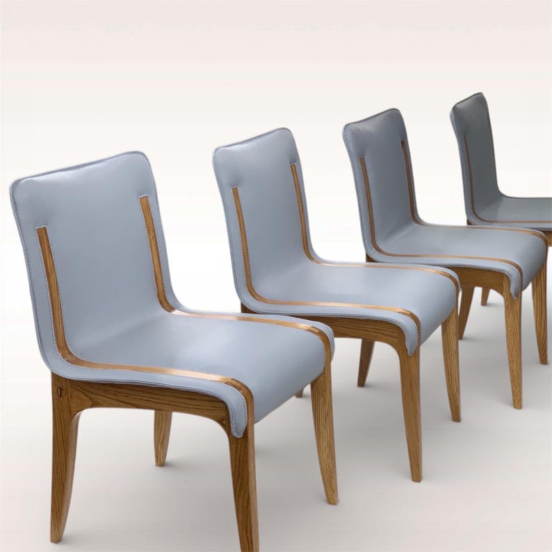CocoLina Dining Chair: Custom Modern Wood Chair image 3