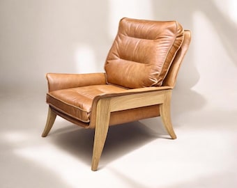 Custom  Armchair - Handmade Lounge Chair GELINA