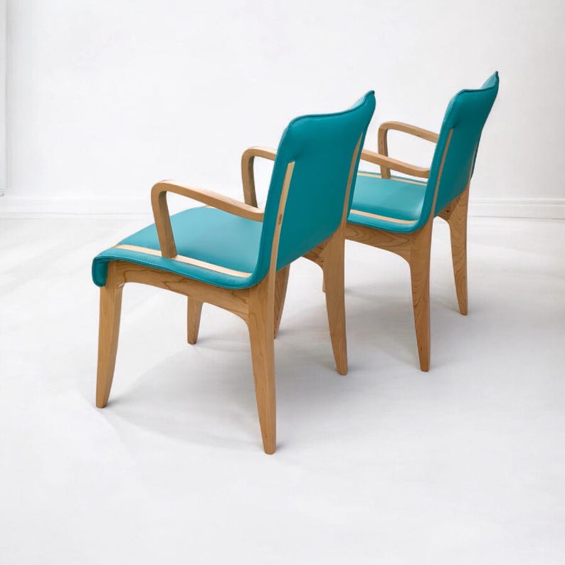 CocoLina Dining Chair: Custom Modern Wood Chair image 6