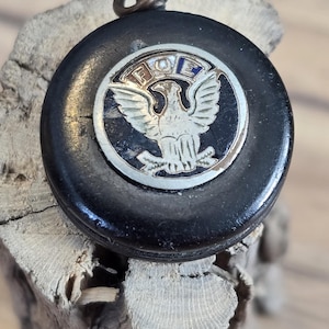 Vintage Fraternal Order Of Eagles Pendant Fob