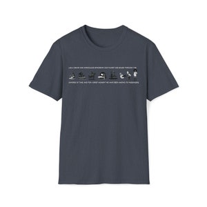 Spaceship Earth Silhouettes Unisex Softstyle T-Shirt