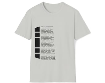 Monorail Safety Unisex Softstyle T-Shirt