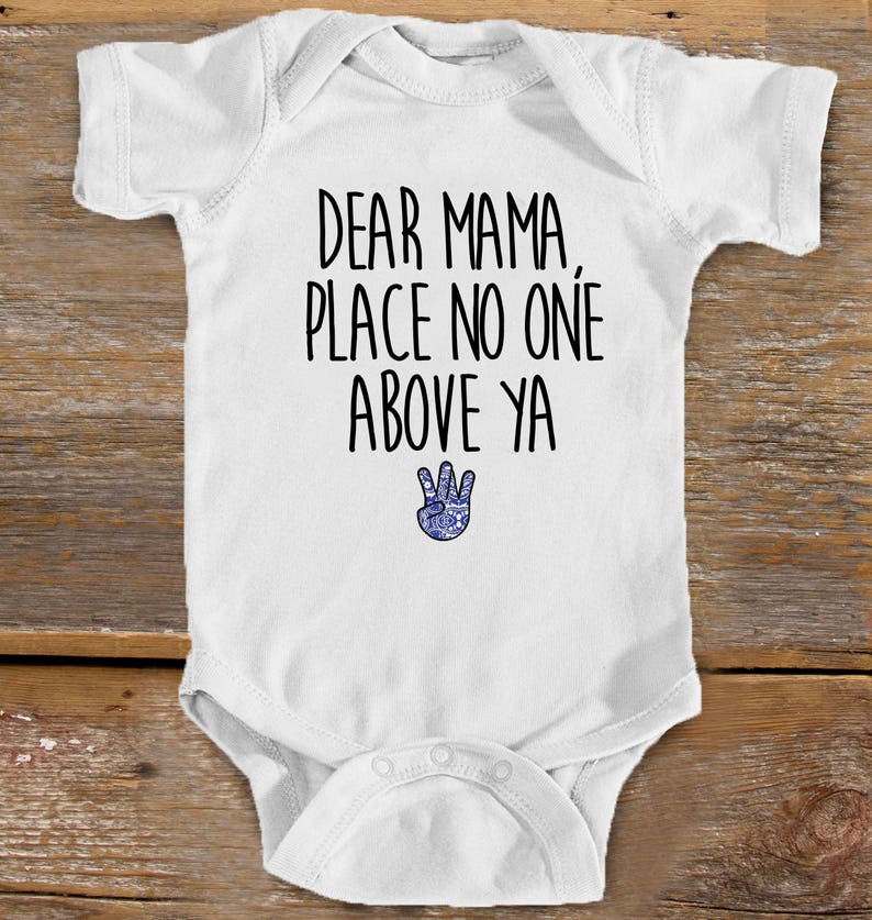 Dear Mama Bodysuit Rap Baby Cute Baby Shower Gift Music Etsy Dear Mama Bodysuit Rap Baby Cute Baby Shower Gift Music Etsy