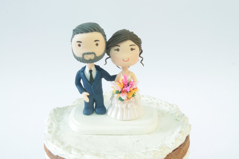 chibi wedding cake topper