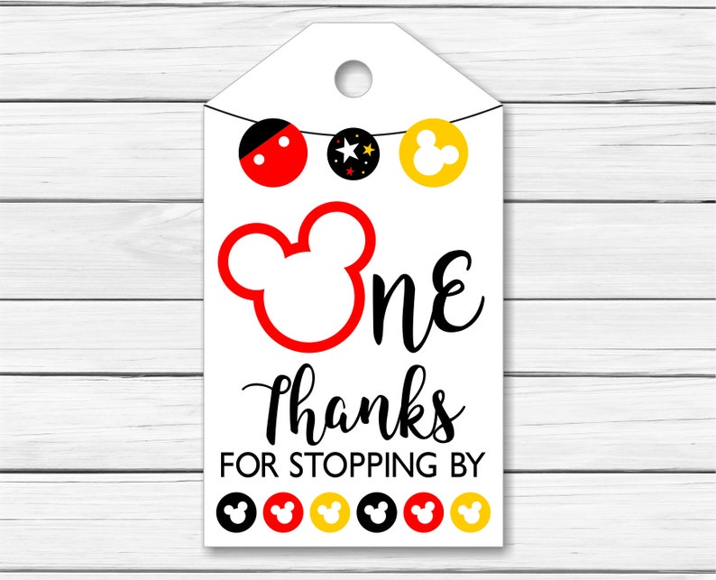 Mickey Mouse Thank Oneself Tags A single Yr - Printable Mickey Mouse Thank Oneself Tags - 1st 1st Birthday Get together Like Tags graphic about Printable Mickey Mouse named Mickey Mouse Thank Oneself Tags 1 Calendar year - Printable Mickey Mouse Thank Your self Tags - Initial 1st Birthday Celebration Desire Tags