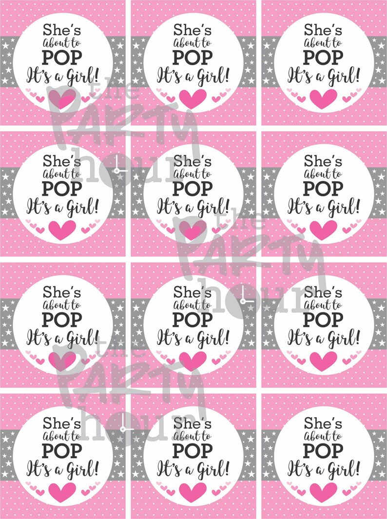 Printable Baby Shower Cupcake Toppers Baby Shower - Etsy