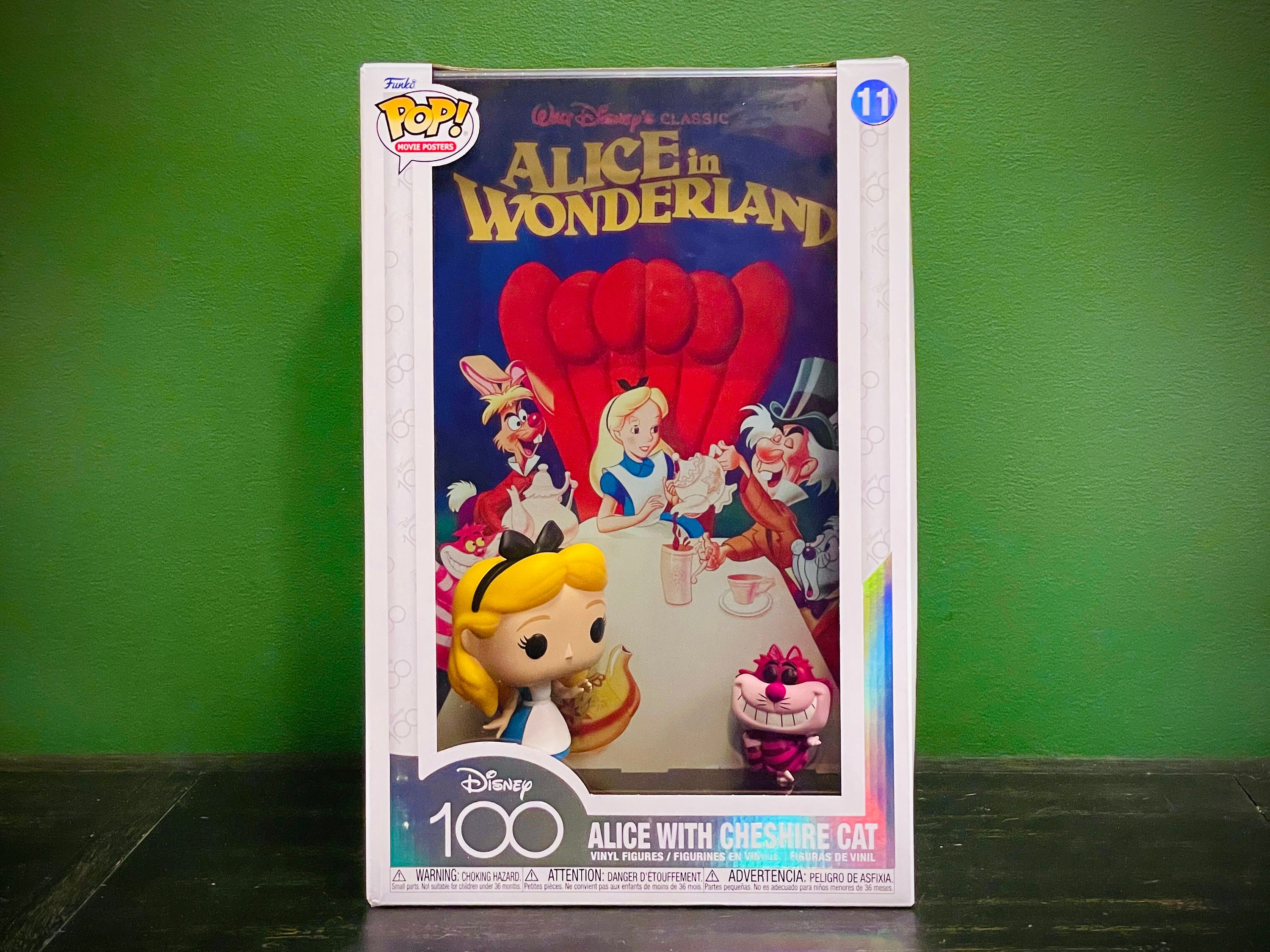  Funko Pop! Alice in Wonderland Set of 5 70th Anniversary - Alice  Curtsying, Cheshire Cat, Mad Hatter, White Rabbit and Queen of Hearts :  Toys & Games