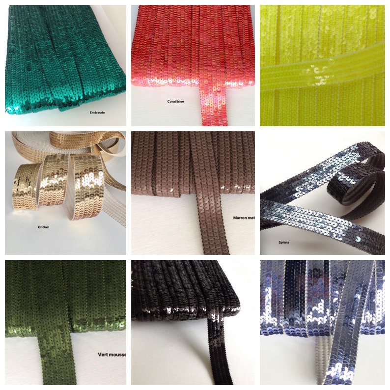 Cameliaforeverbags Linen Sequin Tote Bag - Thumbnail 2