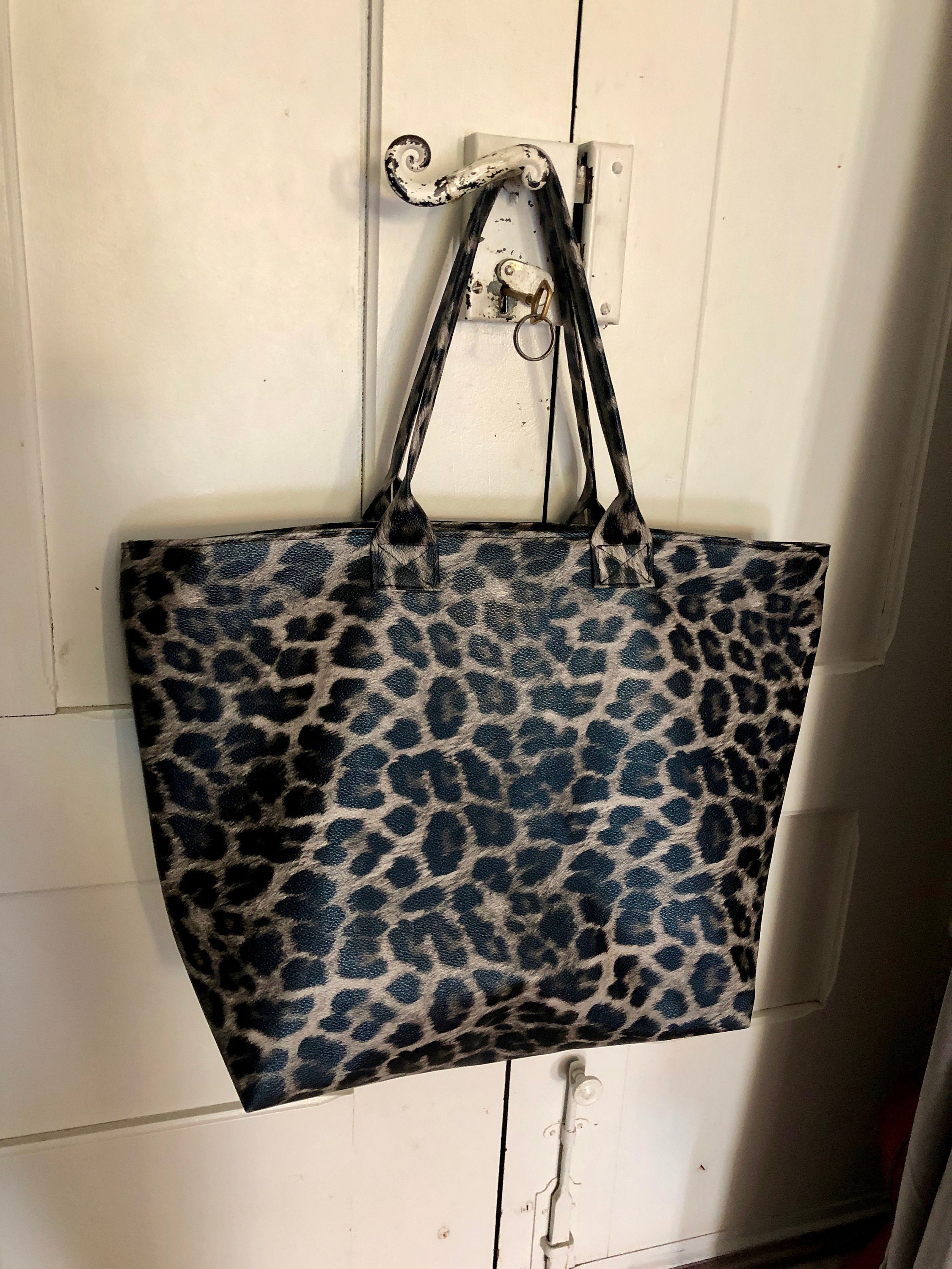 Leopard Tote Bag - Etsy