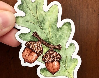 Watercolor floral Inspirational art Pen and Watercolor Botanical art Home d\u00e9cor Watercolor magnets Refrigerator magnets Kitchen d\u00e9cor