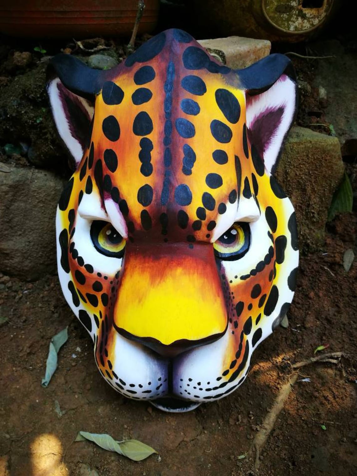 Original indigenous mask from Costa Rica art from Boruca Etsy
