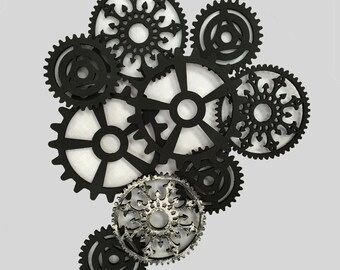 gear art etsy