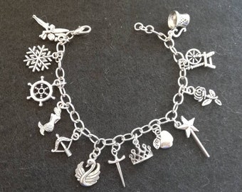 Bracelet Once Upon A Time – Silicone Bleu Perle – Neuf Avec étiquettes