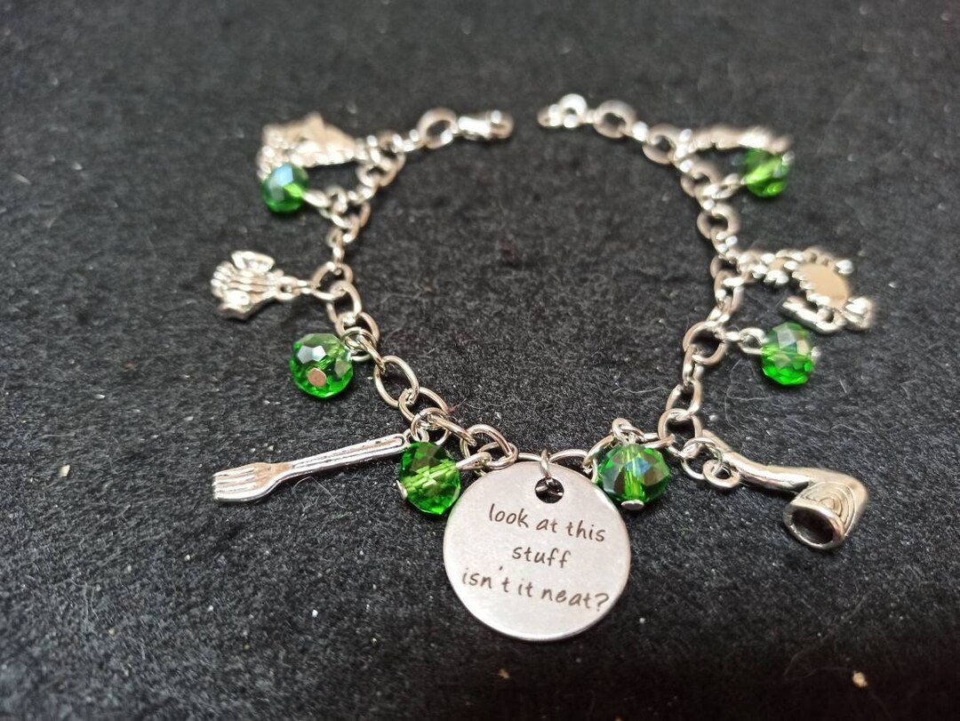 Little Mermaid Charms Bracelet Quote Bracelet Look at This Etsy